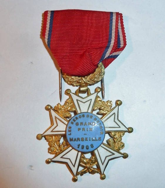 Médaille Ancienne 'Sauveuteurs, Les Héros Du Devoir' Marseille - Période 1816-1913