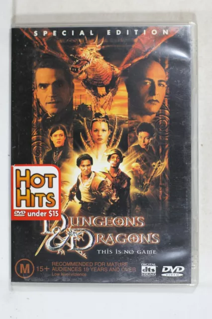Dungeons & Dragons (DVD, 2001) Region 4 Preowned (D820)