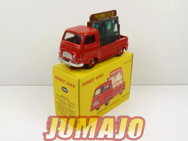 DT245Z 1/43 réédition DINKY TOYS DeAgostini : RENAULT Estafette Miroitier rouge