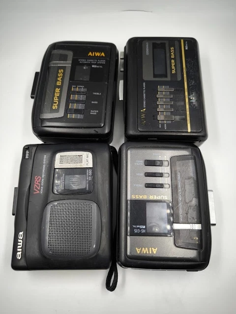 PUBLICITÉ AIWA LECTEUR RADIO BALADEUR CASSETTES HS - ADVERTISING 1986