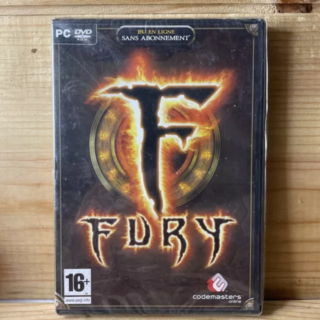 Fury - PC DVD Rom Neuf sous Blister (Persée ) CODEMASTERS FR 2007