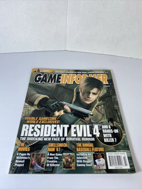 Game Informer Issue 131 Resident Evil 4 Nintendo DS System Reveal March 2004