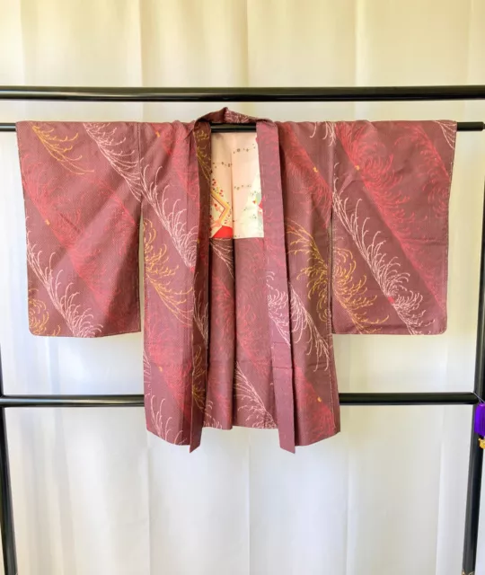 Vintage Japanese Haori Jacket - Antique Haori Kimono Jacket