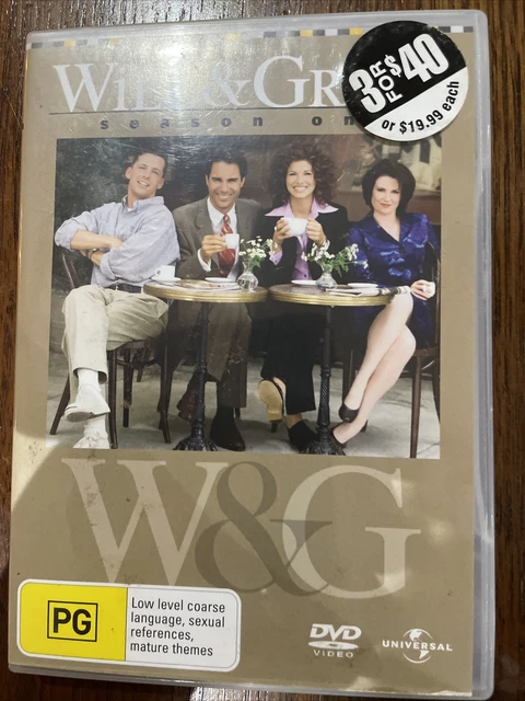 Will & Grace - Complete Season 1 (4 Disc) *DVD
