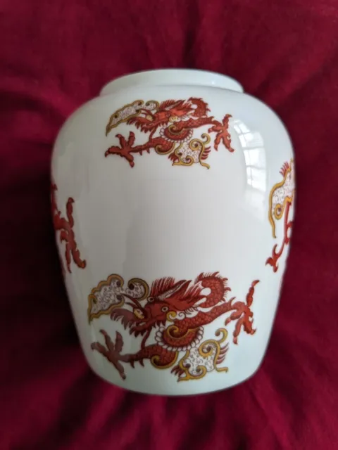 Vintage crown Staffordshire fine bone china vase