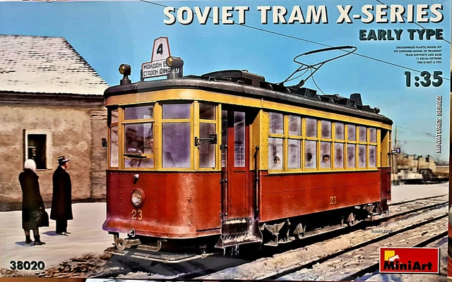 MINIART 38020 – Tramway Russe X-Serie – échelle 1/35 – Maquette Neuve