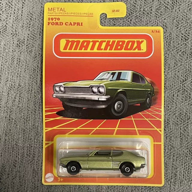 2022 Matchbox RETRO Green 1970 FORD CAPRI 2/24 NEW