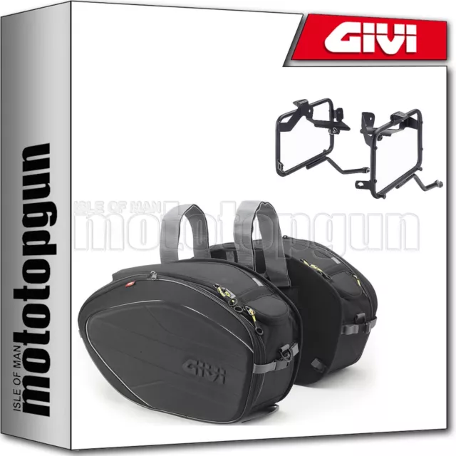 Givi Ea100C Borse Laterali + Attacchi Easy-T Honda Xl 650 V Transalp 2000 00