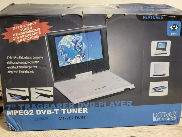 Tragbarer DVD PLayer mit DVBT