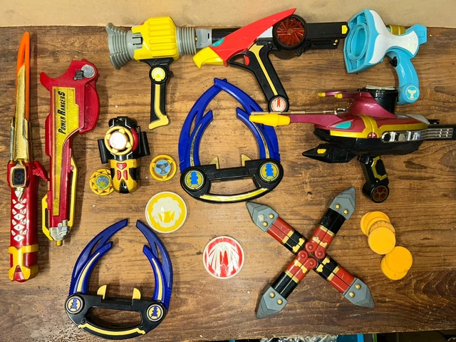POWER RANGERS NINJASTORM Weapons Morpher Thunder Striker Blaster Bundle ...