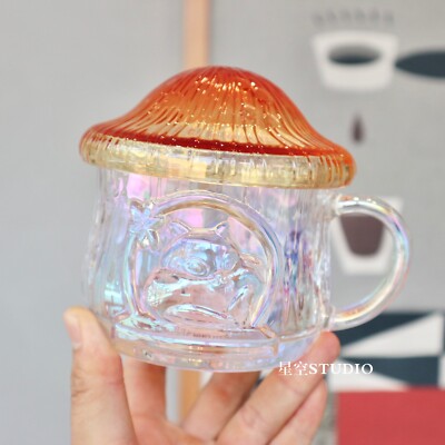 starbucks mushroom glass