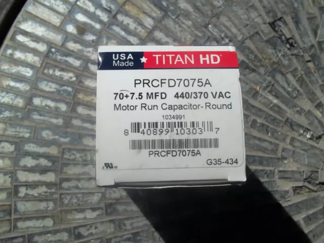 Titan HD- Heavy Duty Run CapACITOR 70+7.5