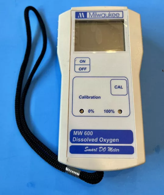 Milwaukee MW 600 MW600 Polarographic Portable Dissolved Oxygen Smart Meter ONLY