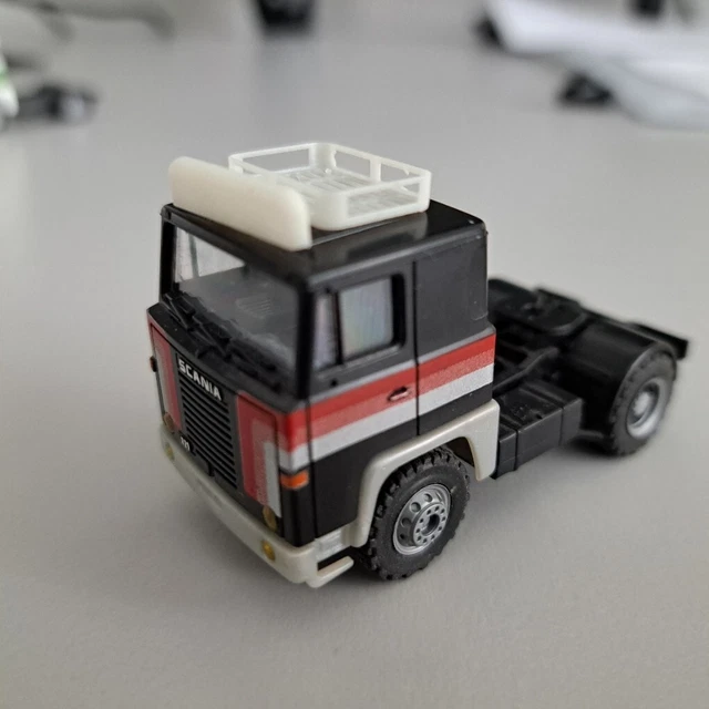 Portapacchi Per Camion In Scala 1:87 - 5 Pezzi Neri - Stampa 3D Per Herpa/Albedo/Wiking