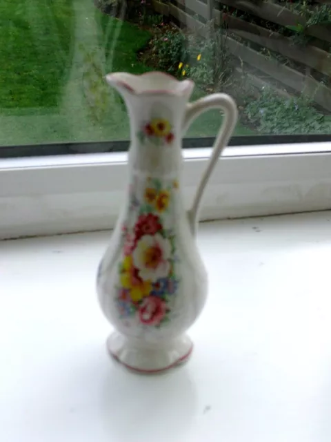 Old Foley James Kent Ltd English Made Small  Ewer Vase