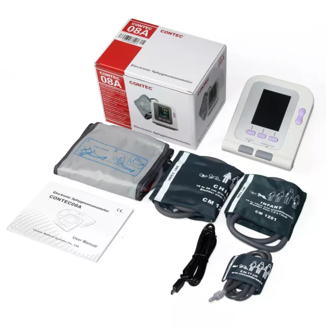 Blood Pressure Cuff – Electronic Digital Upper Arm Heart Monitor
