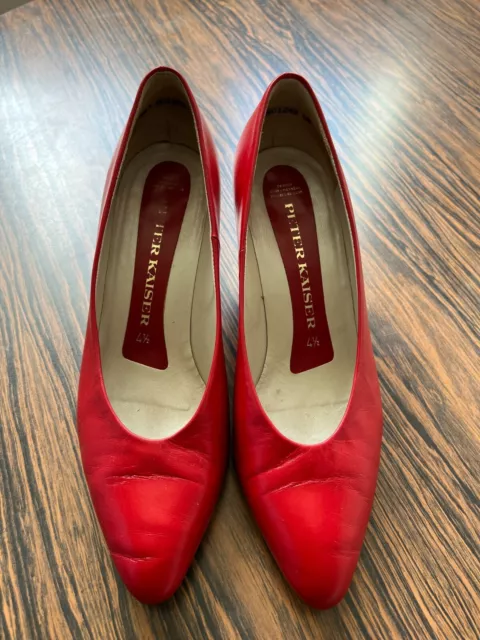 Chaussures talons en cuir pour femmes T38