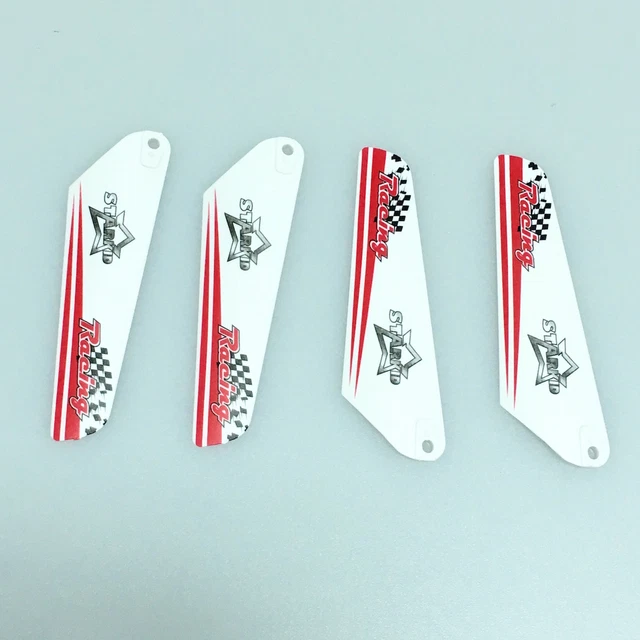 Lames De Rotor Traxxas 7928 Aton - Jeu De 2 Lames Rouges Avec Vis Pour Drone