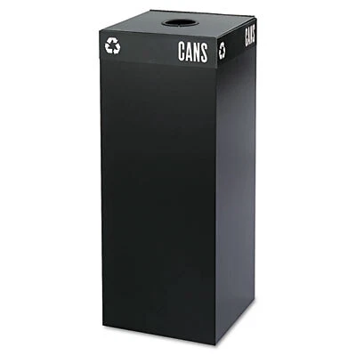 Safco RECEPTACLE,BASE, RECYC,BK 2983BL SAFCO PRODUCTS Safco 2983BL 073555298321