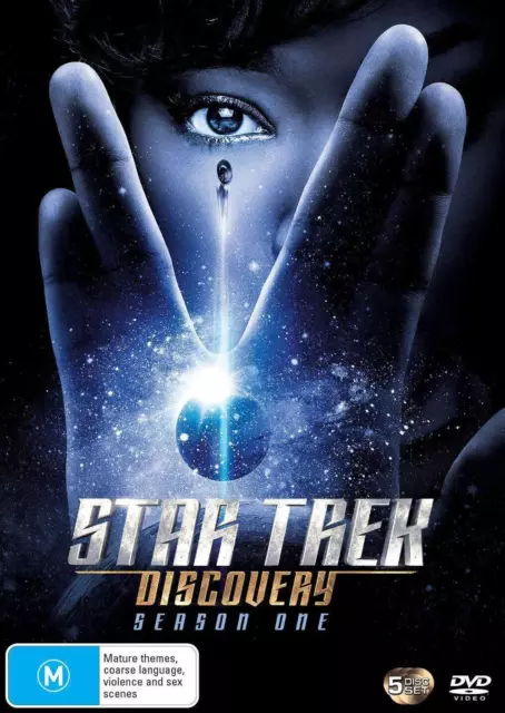 STAR TREK: DISCOVERY 1 (2017-2018) Sci-Fi TV SERIES SEASON - NEW Au Rg4 DVD Set