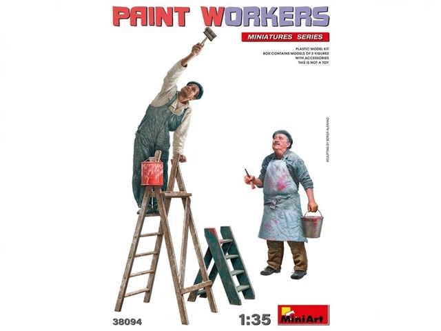 Miniart 1:48 – Personnel Au Sol Allemand Afrique Du Nord, 4 Figurines à Monter Et Peindre, Dès 14 Ans !