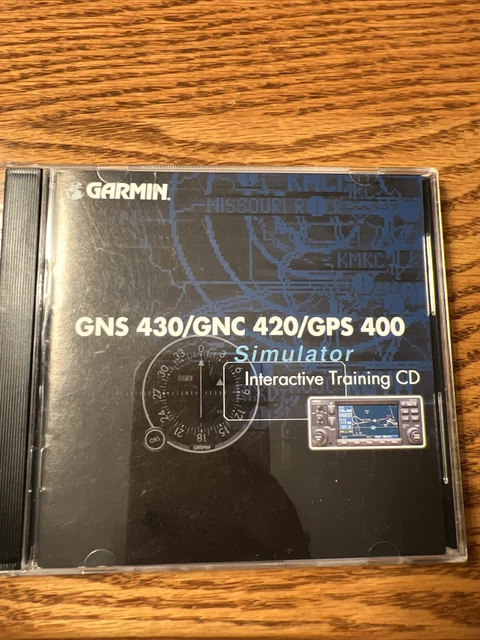 GARMIN GNS430/GNC420/GPS400 interactive training CD