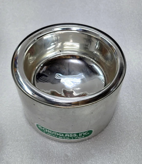 Chemglass CG-1592-03  Low Form Dewar Flask, Cylindrical, 850mL Capacity