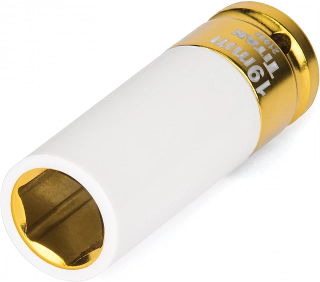 TITAN  1/2" Drive 19Mm Non-Marring Lug Nut Socket