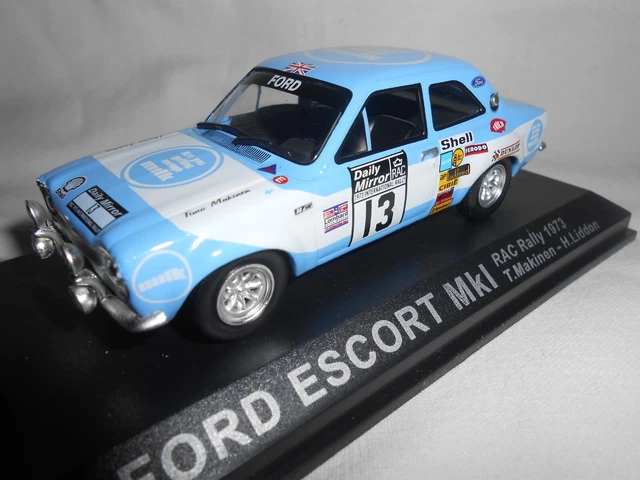 Miniature FORD ESCORT MKI RS 1600 N°2 RALLYE CIRCUIT D'IRLANDE 1975 1