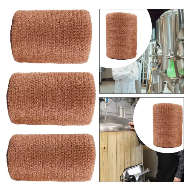 Copper Screens Flexible Woven Mesh Screen for Distillation Gardening Home