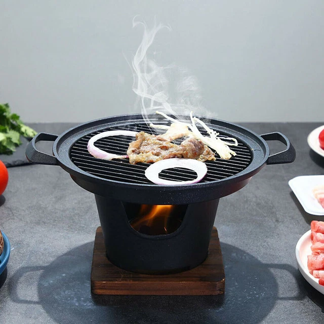 Mini Tischgrill Holzkohlegrill BBQ Grill Tischgrill Kohlegrill Campinggrill XY