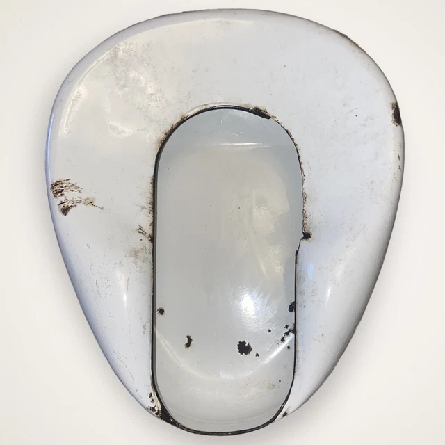 VINTAGE RELAX PATENTED Bed Pan/Jones Enamelware Porcelain 23.00