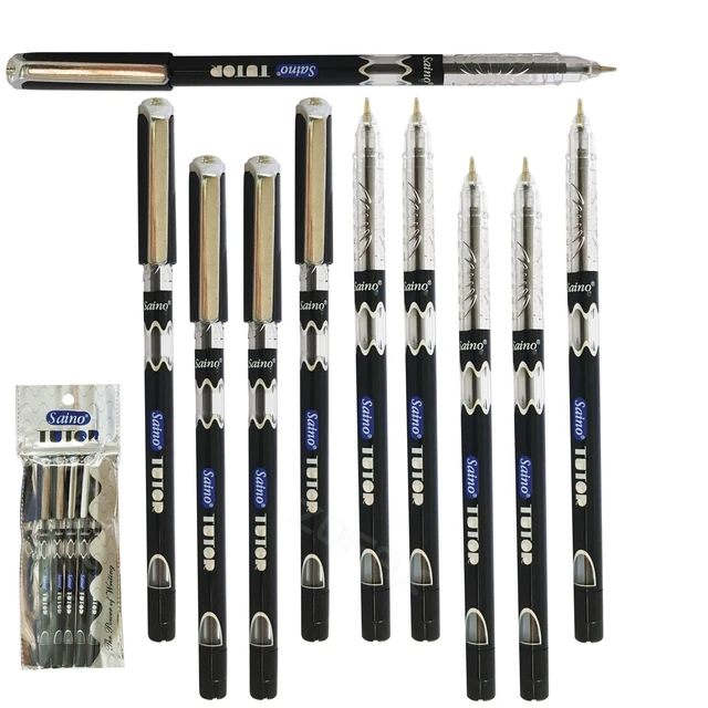 Fine tip store ball point pen