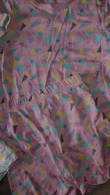 Girls Bundle Of 6 Pairs Of Shorty Pyjamas Age 3-4 Years Excellent Condition 6