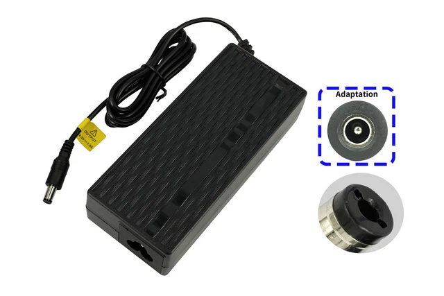 Chargeur 36V 2A Pour Vélo électrique PowerSmart Avec Connecteur 5 Broches - Pour Batterie Li-ion