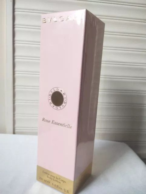 BVLGARI ROSE ESSENTIELLE PERFUMED BODY LOTION 200 ml bottle, New & sealed