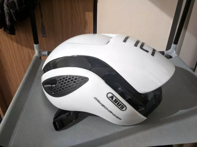 Abus GameChanger Road Bicycle Cycle Bike Helmet White 52-58cm Medium
