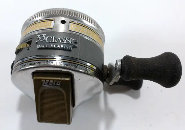VINTAGE ZEBCO CLASSIC 33 Ball Bearing Spin Cast Reel Made in USA