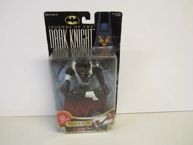 Legends Of The Dark Knight Premium Collector Series Man Bat Action Figure NOC