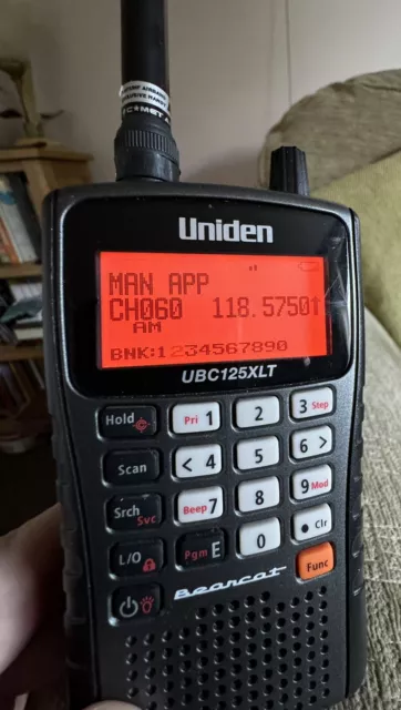 Uniden UBC-125XLT 500 Channel Handheld Scanner