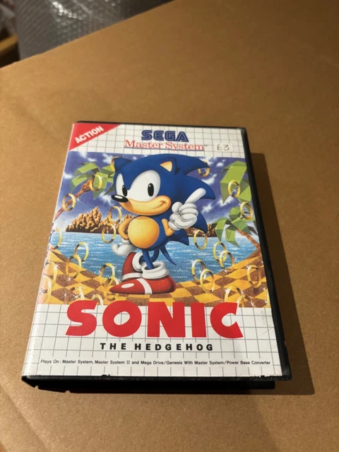 SEGA MASTER SYSTEM Sonic the Hedgehog Tested and Working £17.20 ...