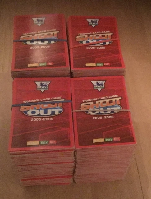 Shoot out 2005/06 Premier League Spielerkarten Magic Box Int. - Vollständige Liste Teil 2