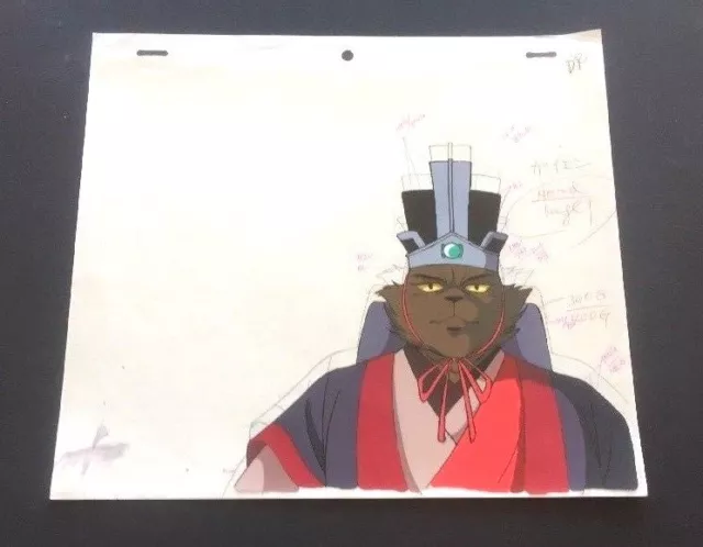 Densetsu No Yuusha Da Garn anime cel A1 w/ Genga ~ Ray Rohr Artifacts