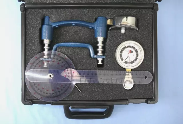 Baseline 12-0240 Hydraulic Hand Dynamometer & 12-0235 Pinch Gauge 200LB, w/ case