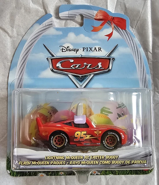 2024 DISNEY PIXAR Cars Lightning McQueen As Easter Buggy Easter Series