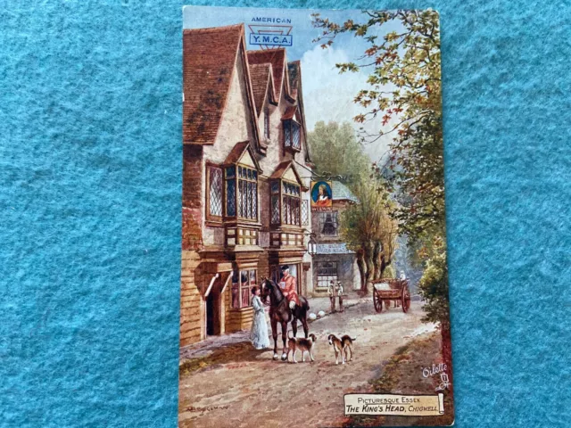 The Kings Head, Chigwell England Vintage Postcard