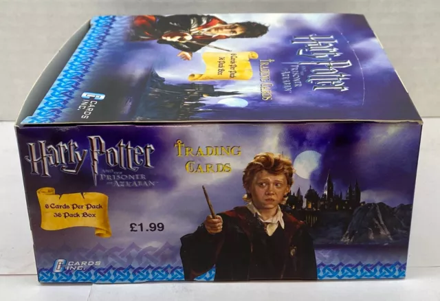 Harry Potter y el prisionero de Azkaban caja de tarjetas coleccionables Inc. 2004 3