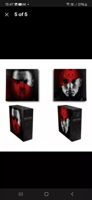 Eminem The Vinyl LPs 10LP Vinyl Boxset selten - noch versiegelt brandneu