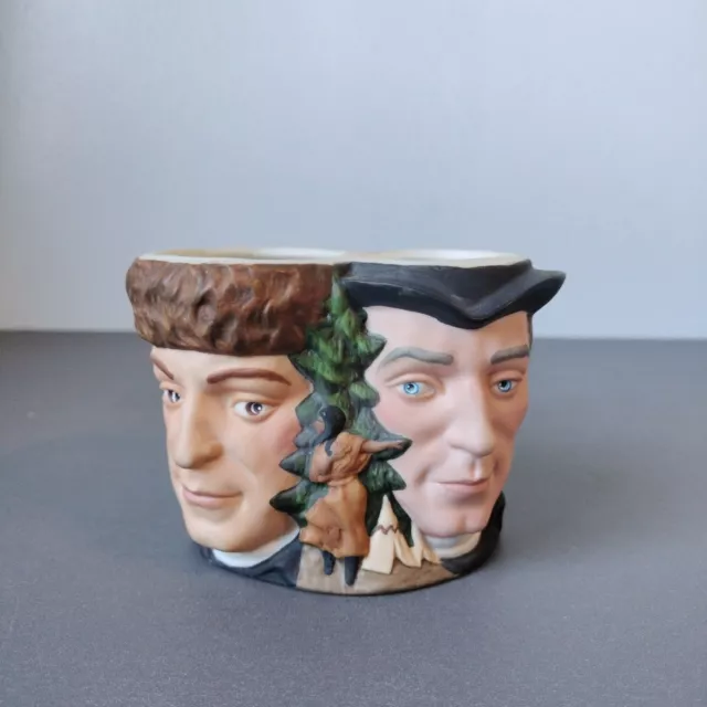 VINTAGE Avon Collector Toby Jug Mug Lewis And Clark Hand Painted Porcelain 1985