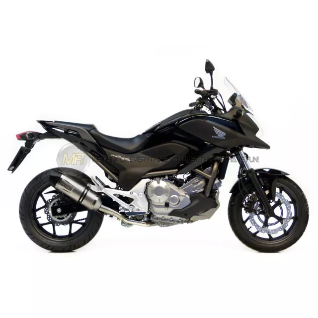 Pour Honda Nc 700 X Abs 2014 14 Pot D'?Chappement Leovince Lv One Evo Silencie